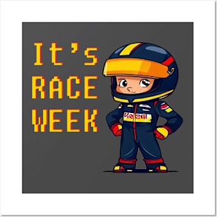 It's Race Week Posters and Art